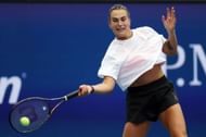 In Picture: Aryna Sabalenka in action (Getty)
